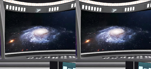 Virtual Reality Galaxy Screen 3