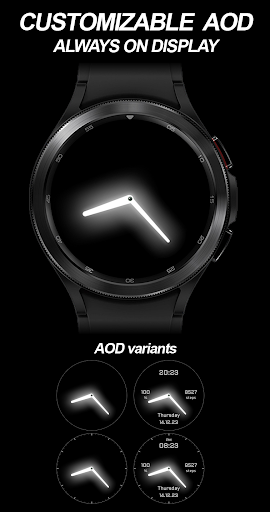 EY10 White Glow Watchface screenshot 7