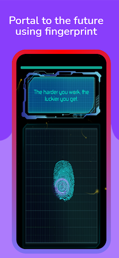 Real Fingerprint Fortune Test Screen 2