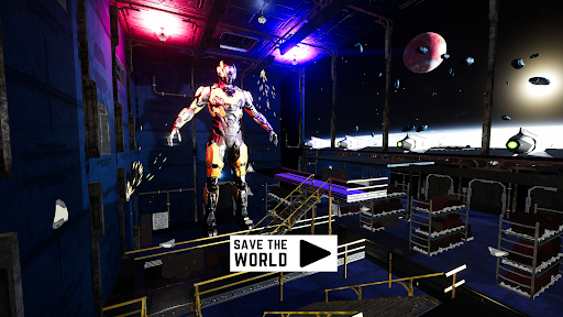Iron Robot superpower game Screen 2