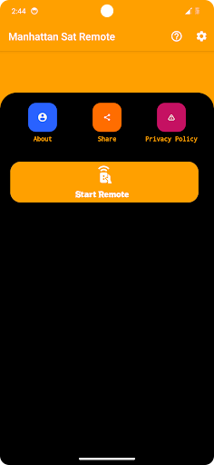 Android application Remote for Manhattan Sat screenshort