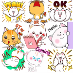 Cover Image of Descargar Sticker WA Kucing Kawaii WASti  APK