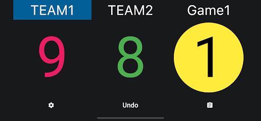 Pickleball Scoreboard Screen 2