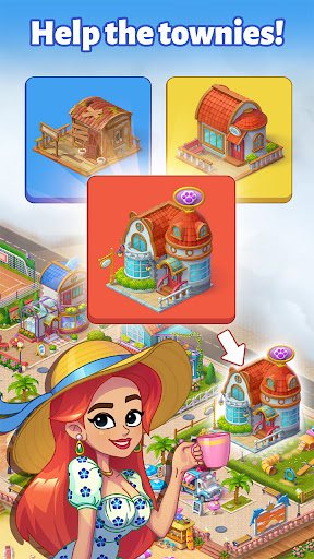 Android application Town Horizon: Merge It screenshort