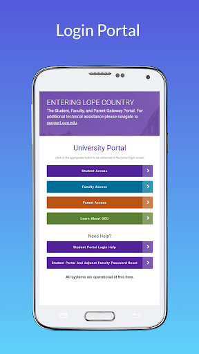 Gcu App: Education For All Screen 2