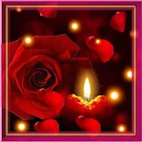 Rose Candle Live Wallpaper icon