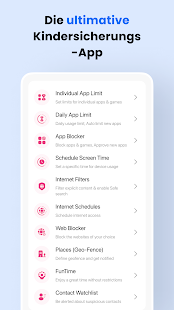 Kindersicherungs FamilyTime Screenshot