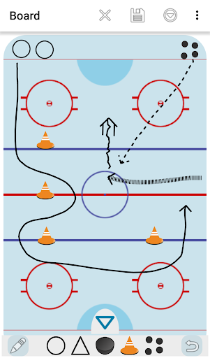 Hockey Drawing Board Screen 2