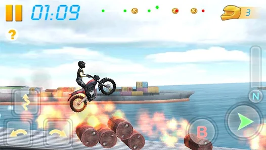 Motor Bike Hill Racing 2D em Jogos na Internet