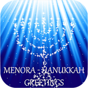 Menora Hanukkah Greetings