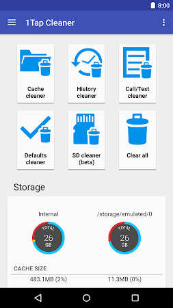 Game screenshot 1Tap Cleaner (clear cache) mod apk