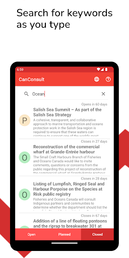 CanConsult Screen 3
