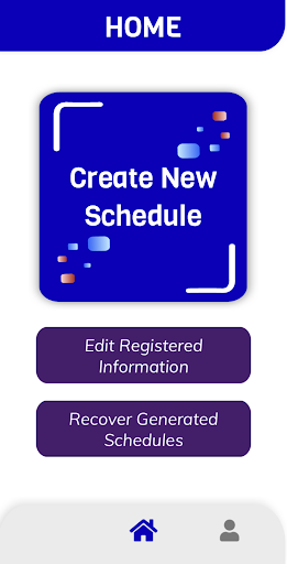 Android application Atherio: Generate Schedules screenshort
