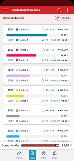 JCCM Elecciones 2023 Screen 3