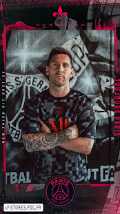 Messi PSG Wallpaper 4k (2022)