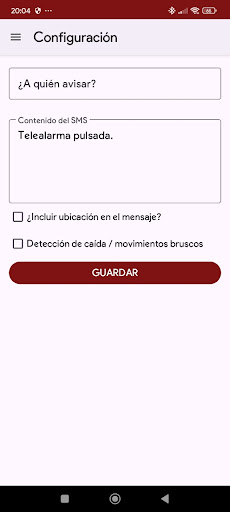 TeleCare Screen 2