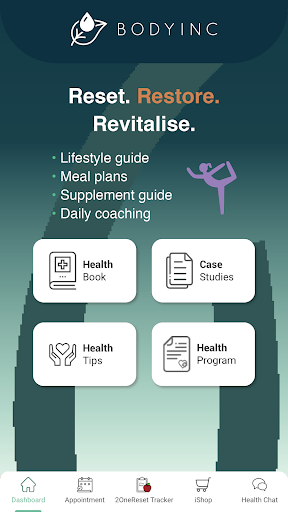 Android application BodyInc screenshort
