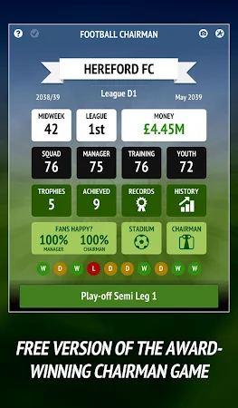 Game screenshot Football Chairman mod apk