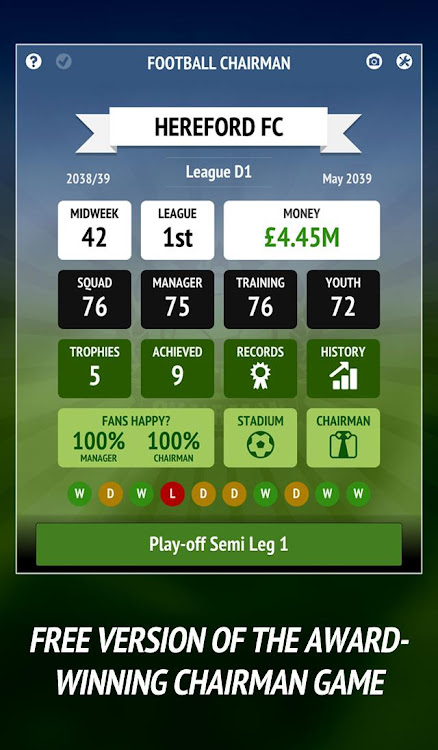 Football Chairman (Soccer) - New - (Android)
