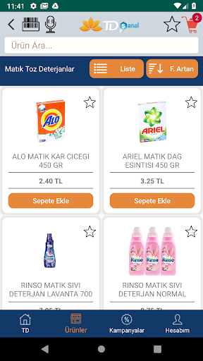 TD Sanal Market Screen 3