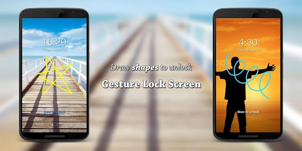 Gesture Lock Screen Captura de pantalla