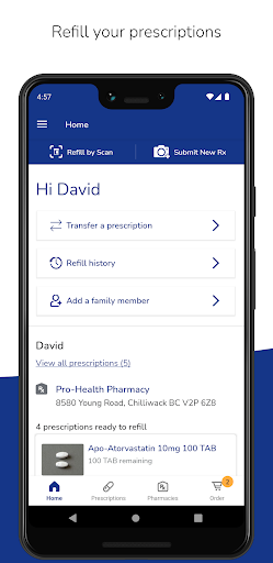 Pro-Health Direct Screen 2