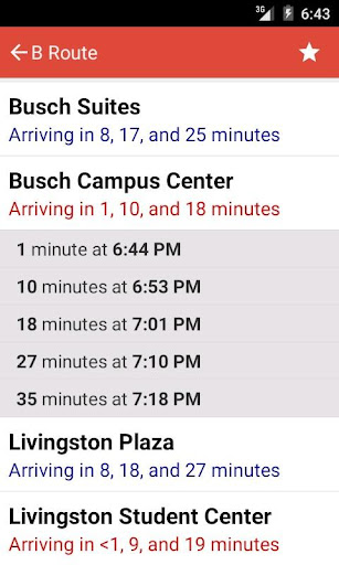 RU On Time? Screen 3