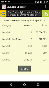 UK Lotto Checker 43 APK screenshots 5