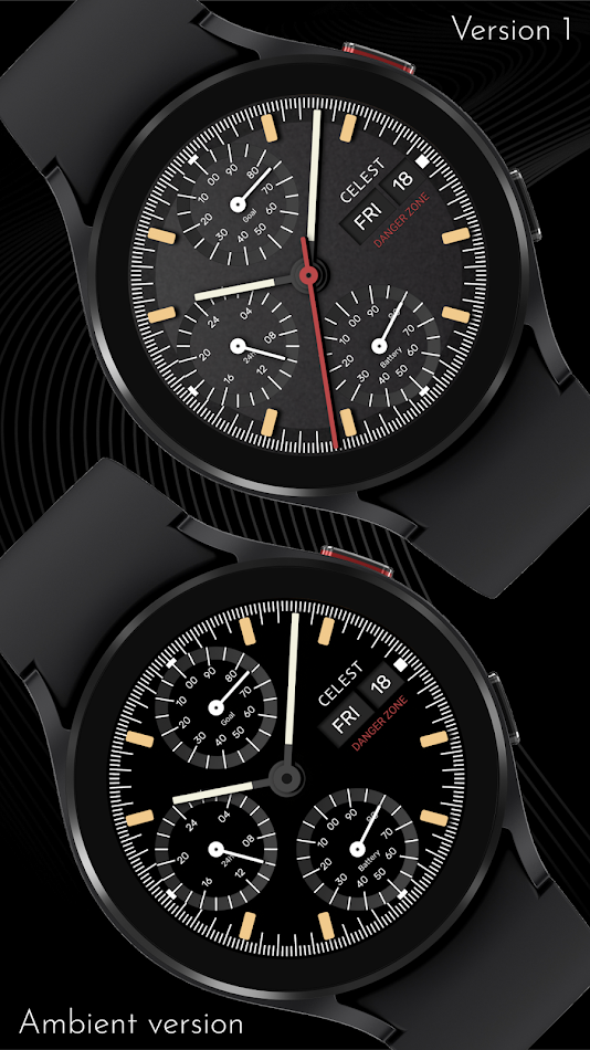 #1. CELEST5320 Aviator Watch (Android) By: CELEST Watches