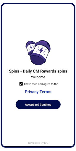 Android application Daily Spins - CM Rewards screenshort