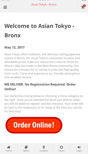 Android application Asian Tokyo Bronx screenshort