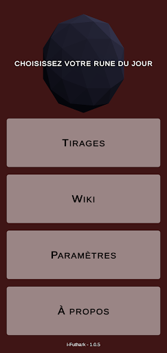 Aperçu de l'application