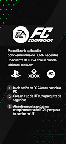 Captura 1 EA SPORTS™ FC 24 Companion android