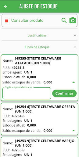 Android application Celta Mobile screenshort