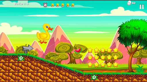 Android application Super Duck's World Super Bino screenshort