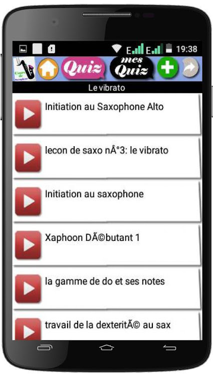 Cours de Saxophone - 5.2.0 - (Android)