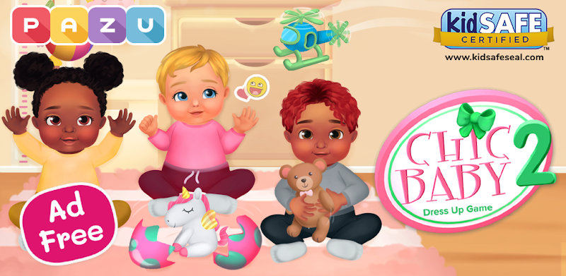 Chic Baby 2 - Dress up & baby care games for kids