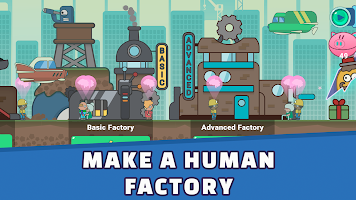 Anteprima screenshot di Idle Humans: Robotopia APK #2