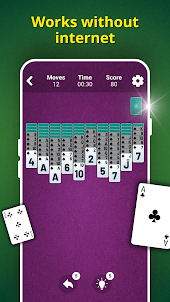 Spider Solitaire! Card Games