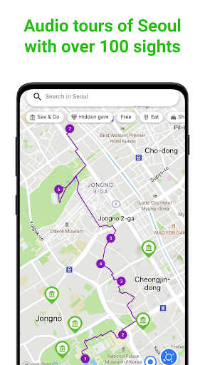 Seoul Tour Guide:SmartGuide Screenshot 1 - AppWisp.com