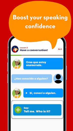 Android application golingo screenshort