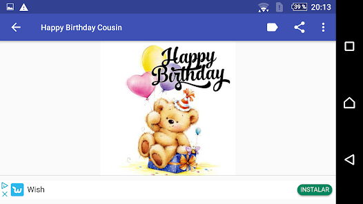 Captura 4 COUSIN YOU ARE AMAZING, BIRTHD android