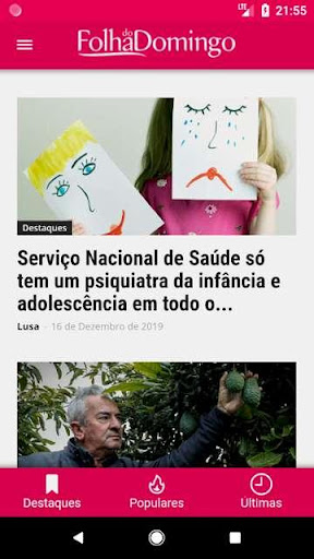 Folha do Domingo Screen 2