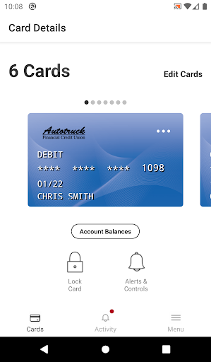 Autotruck FCU CardGuard Screen 2