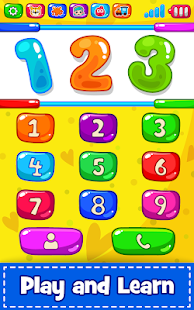 Baby Phone for toddlers - Numbers, Animals & Music 4.6 APK screenshots 10