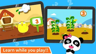 Game screenshot Baby Panda Learns Numbers apk download