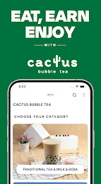 CACTUS BUBBLE TEA poster 1