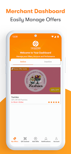 Android application The Shoppers Circle Merchants screenshort