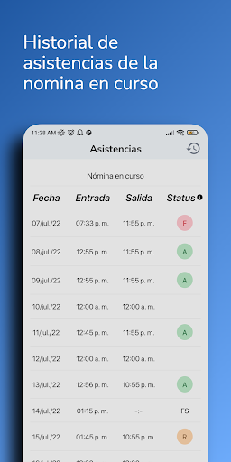 ARI - Control de Asistencias Screen 3