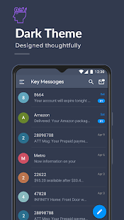 Key Messages: Spam SMS Blocker Screenshot